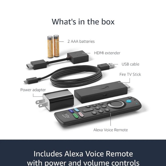 Fire TV Stick with Alexa Voice Remote includes TV controls HD streaming device - Picture 5 of 5